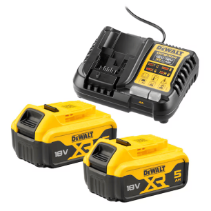 PACK 2 batteries 18V 5ah + chargeur